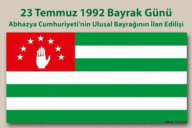 23 Temmuz 1992 Abhazya Bayrak Günü Kutlu Olsun